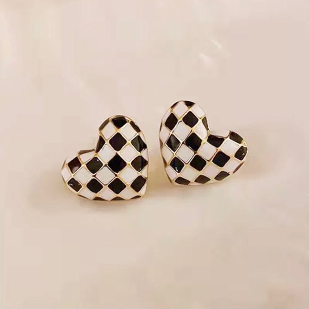 Cute Girls Gifts 925 Silver Plated,Gold Plated Stud Earrings A Pair